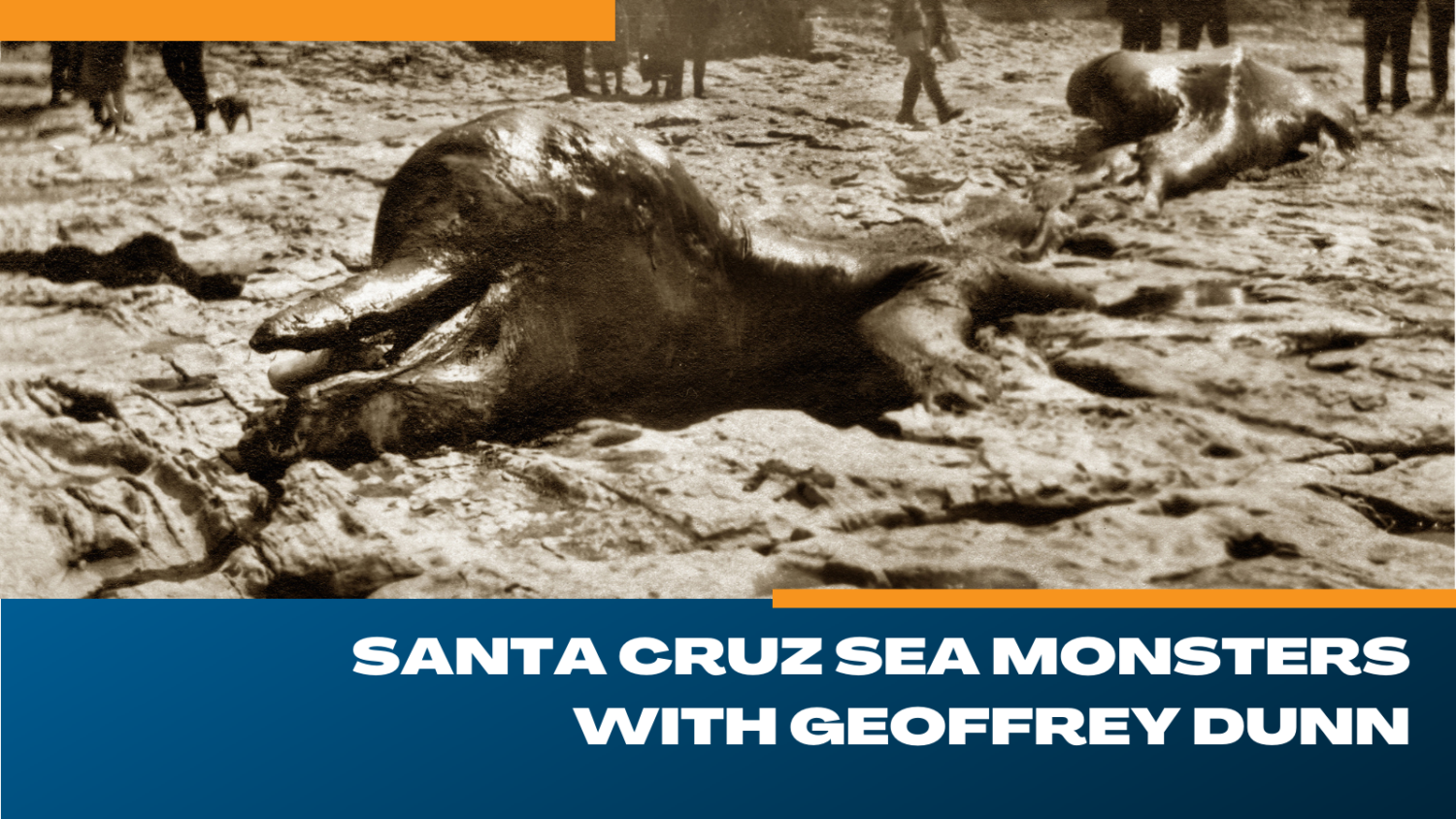 Santa Cruz Sea Monsters with Geoffrey Dunn recording Santa